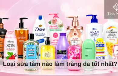 Loại sữa tắm nào làm trắng da tốt nhất?