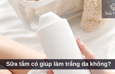 Sữa tắm có giúp làm trắng da không?